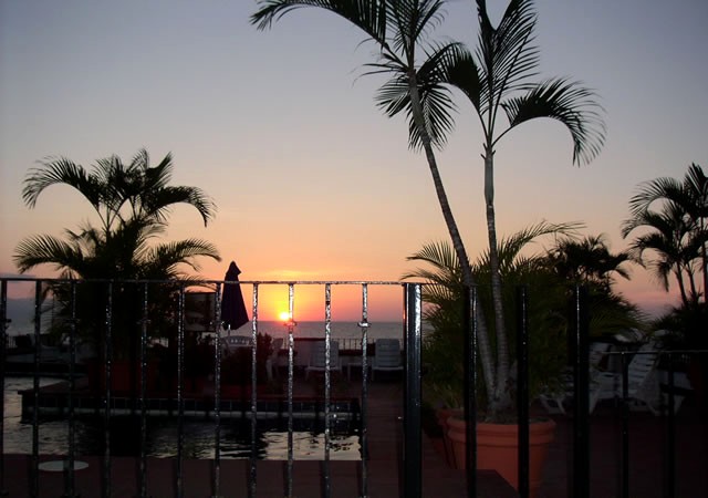 from the El Dorado beachfront condos in Puerto Vallarta